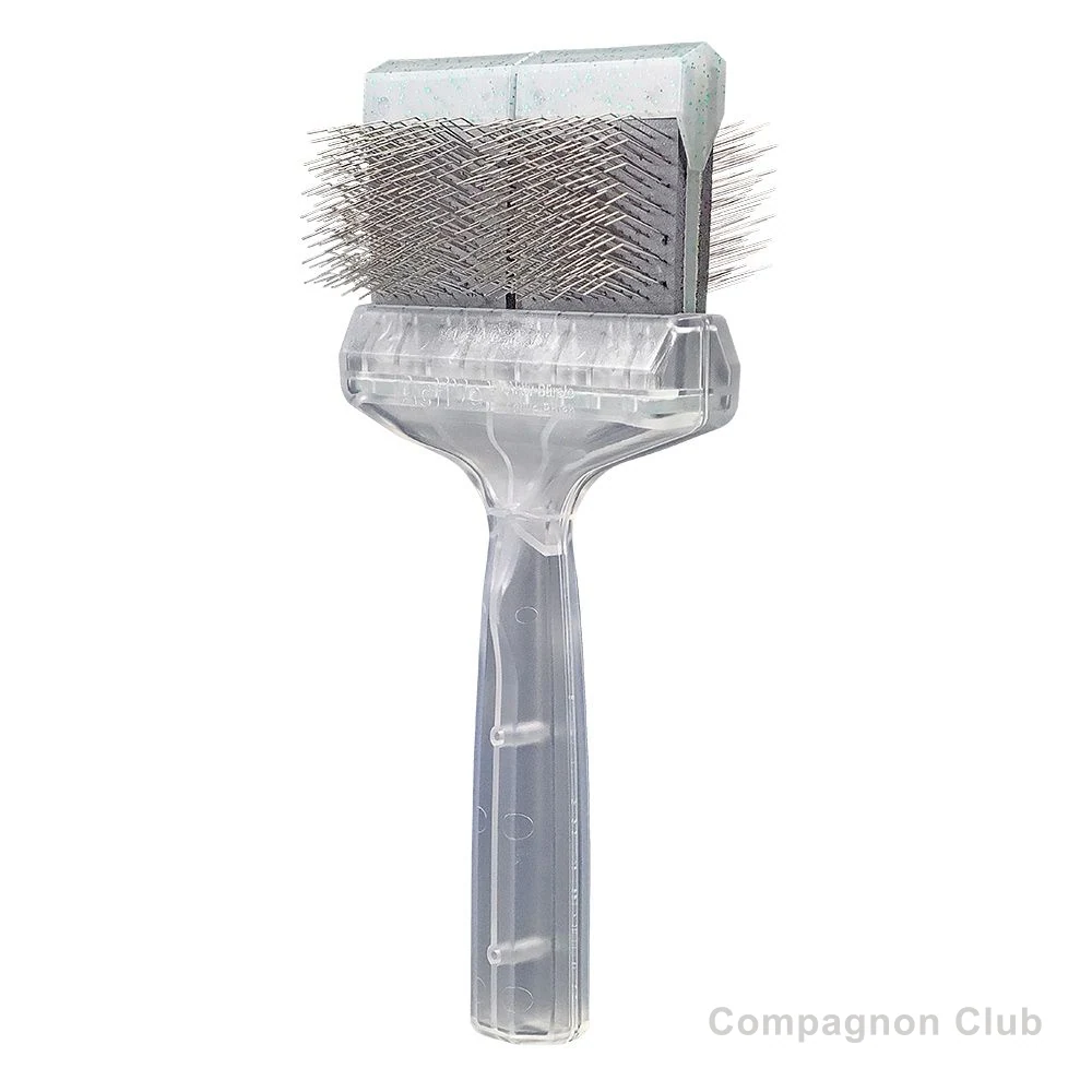 Brosse ActiVet Allround Soft Gold - Double large 9 cm - produit boutique ActiVet